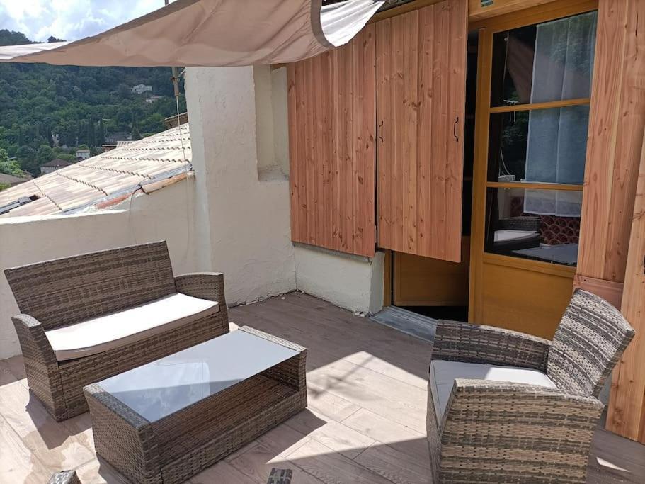 Grand Gite Terrasses Largentière Екстериор снимка